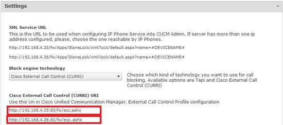 Phone Lock Configuration using Curri - ECC